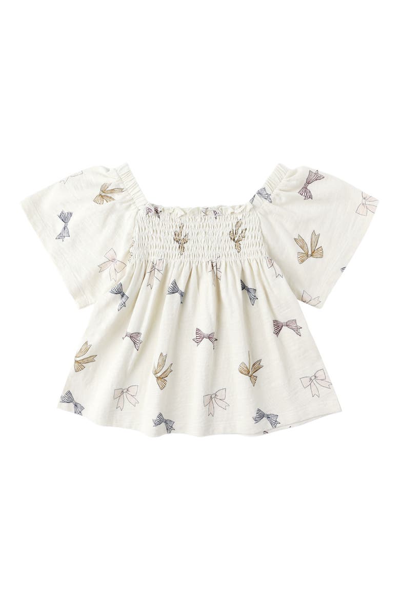 Kate Smocked Top, Main, color, NATURAL