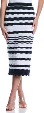 Laundry by Shelli Segal Mermaid Body-Con Sweater Skirt