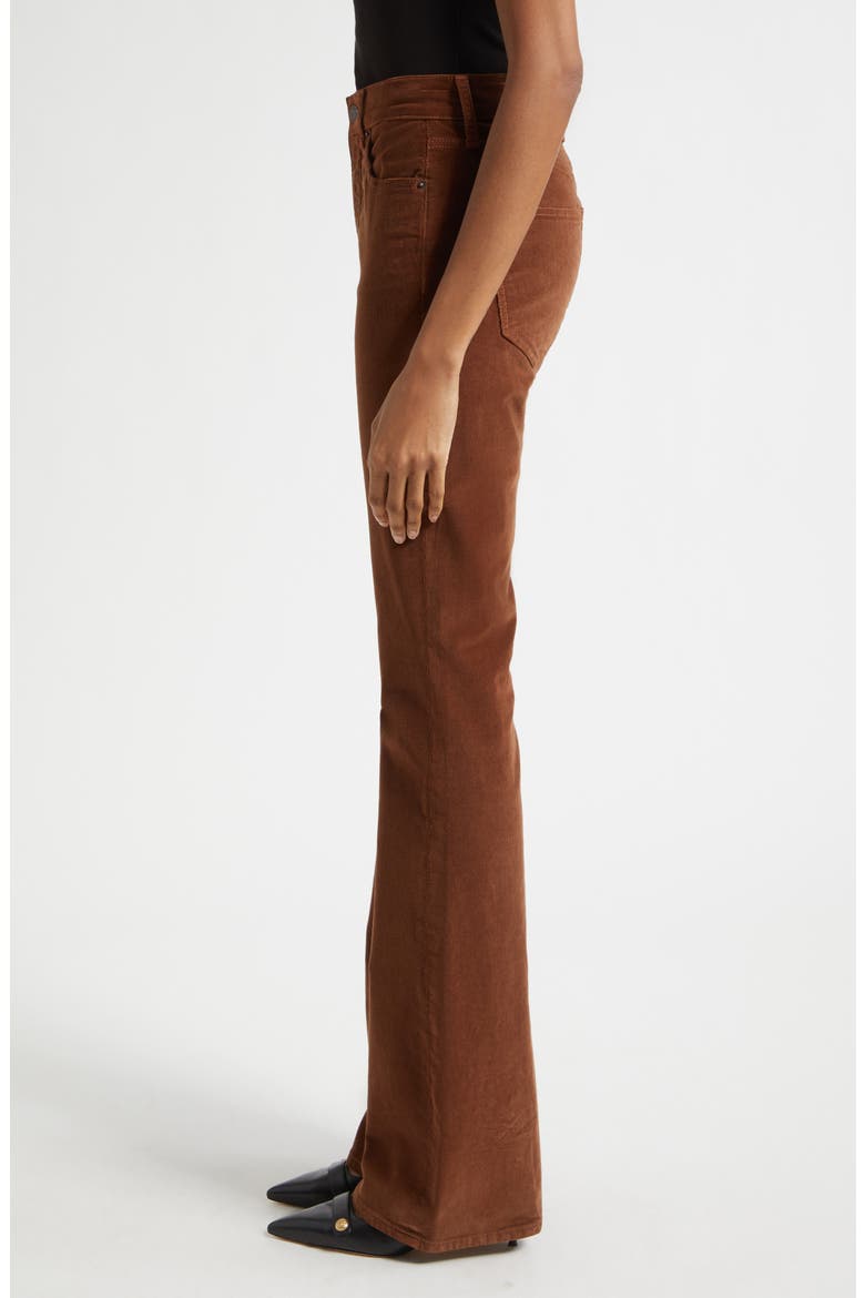 Beverly Skinny Flare Corduroy Pants, Alternate, color, DEEP OCHRE