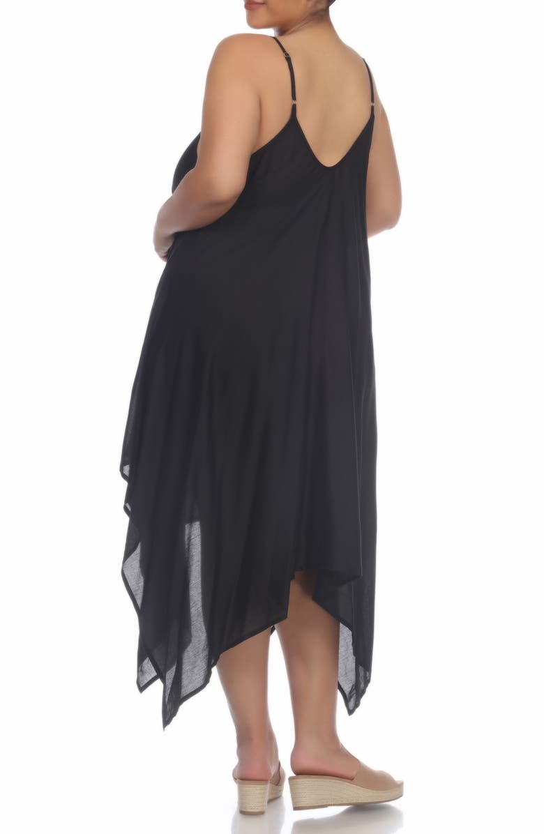 BOHO ME Handkerchief Hem Maxi Dress, Alternate, color, 