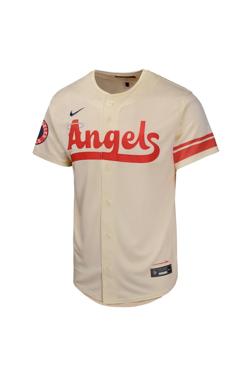 Nike Youth Nike  Cream Los Angeles Angels City Connect Limited Jersey, Alternate, color, Cream