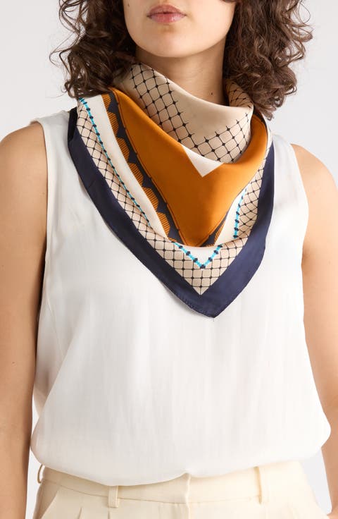 Graphic Square Scarf