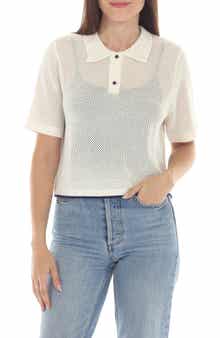 Mesh Knit Polo