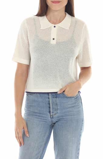 Mesh Knit Polo