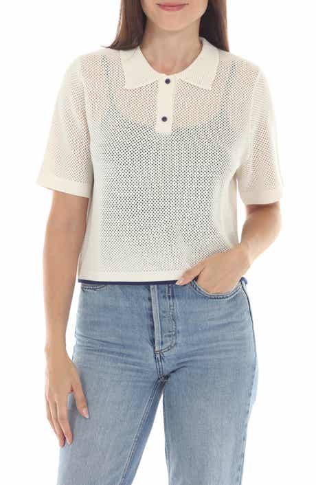 Mesh Knit Polo