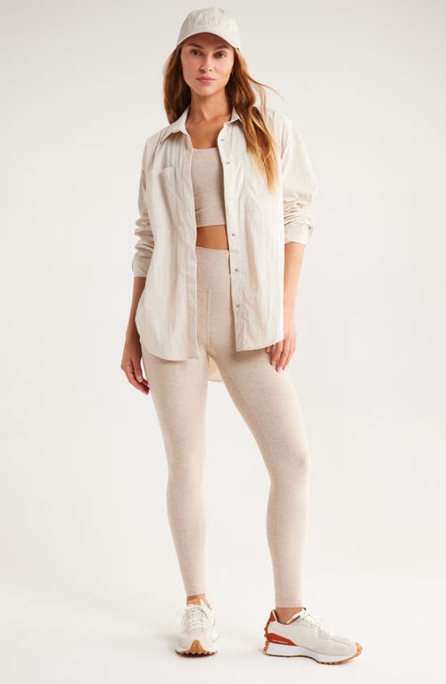 Zella Travel Lite Shirt Jacket In Neutral