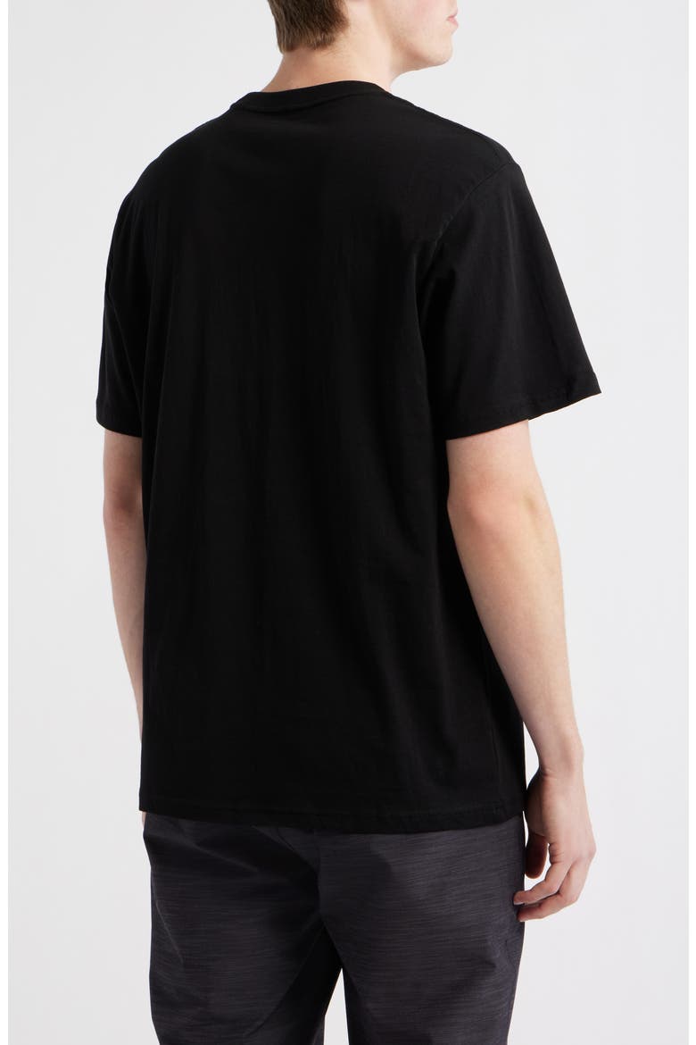 Hawaii Gritty Cotton Graphic T-Shirt, Alternate, color, BLACK