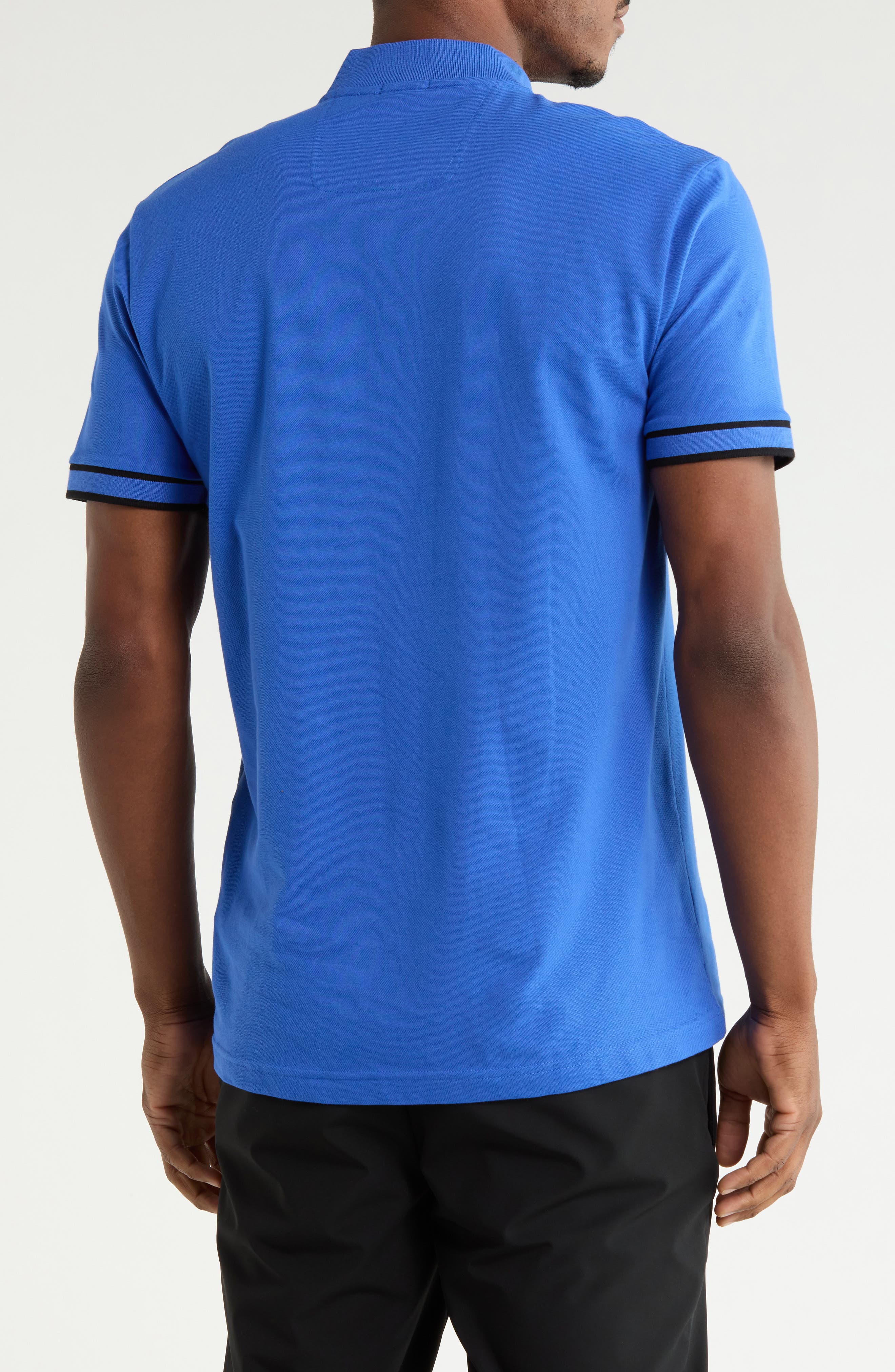 BOSS Pariq Quarter Zip Knit Polo (Men) | Nordstromrack