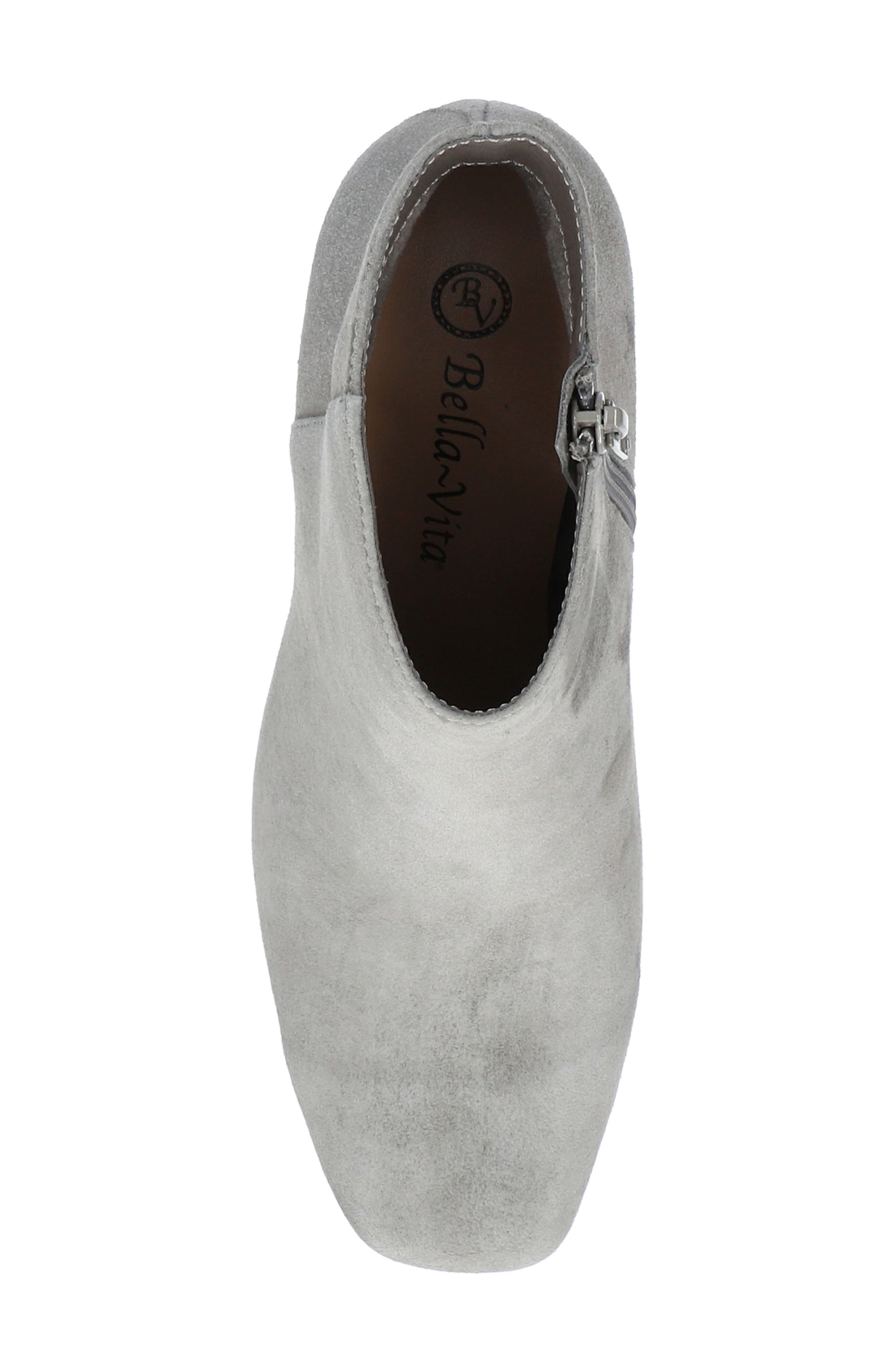 Wilma Bootie, Alternate, color, GREY SUEDE