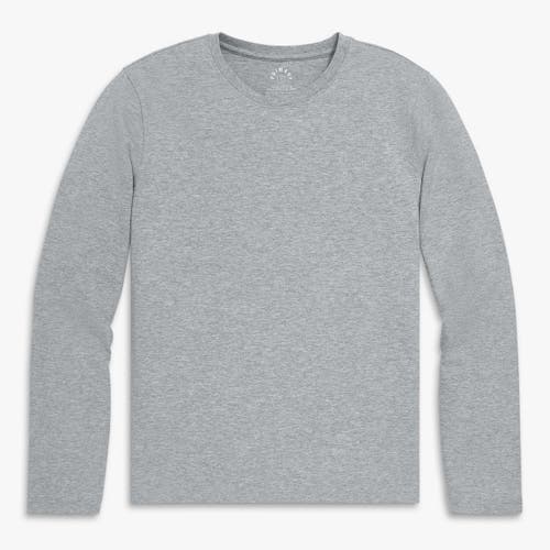 Primary Adult Long Sleeve Everyday Tee In Gray