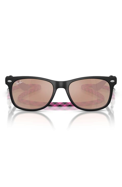 Kids' Junior Wayfarer 50mm Gradient Square Sunglasses