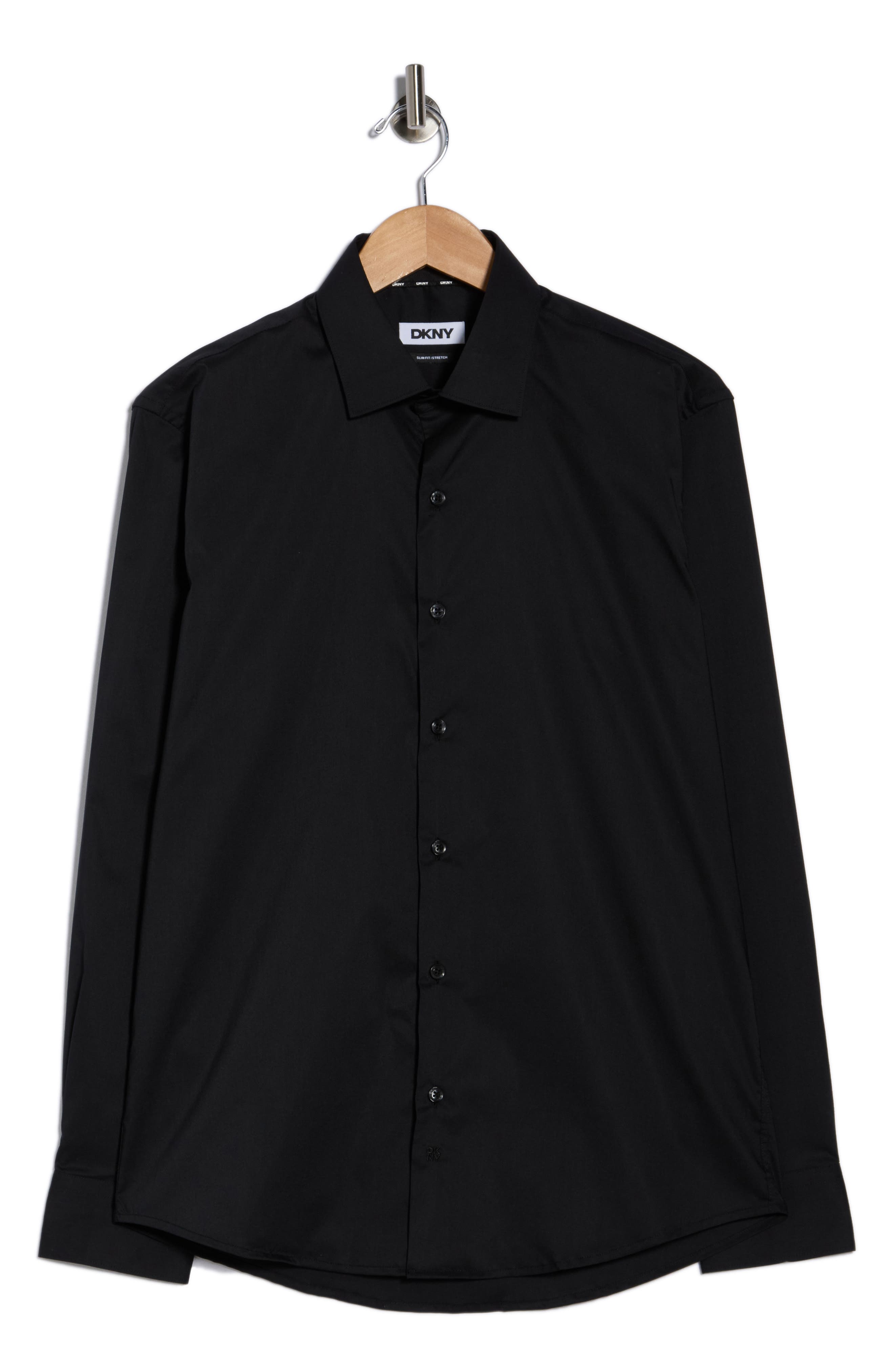 dkny slim fit dress shirt Slim Fit Stretch Dress Shirt