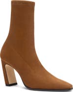 Stuart Weitzman Stassi Stretch Leather Bootie