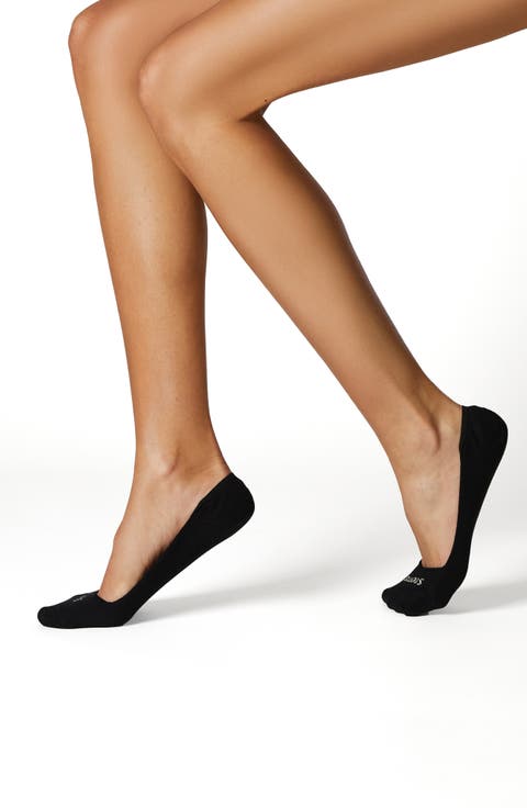 Assorted 3-Pack Cotton Blend No-Show Socks
