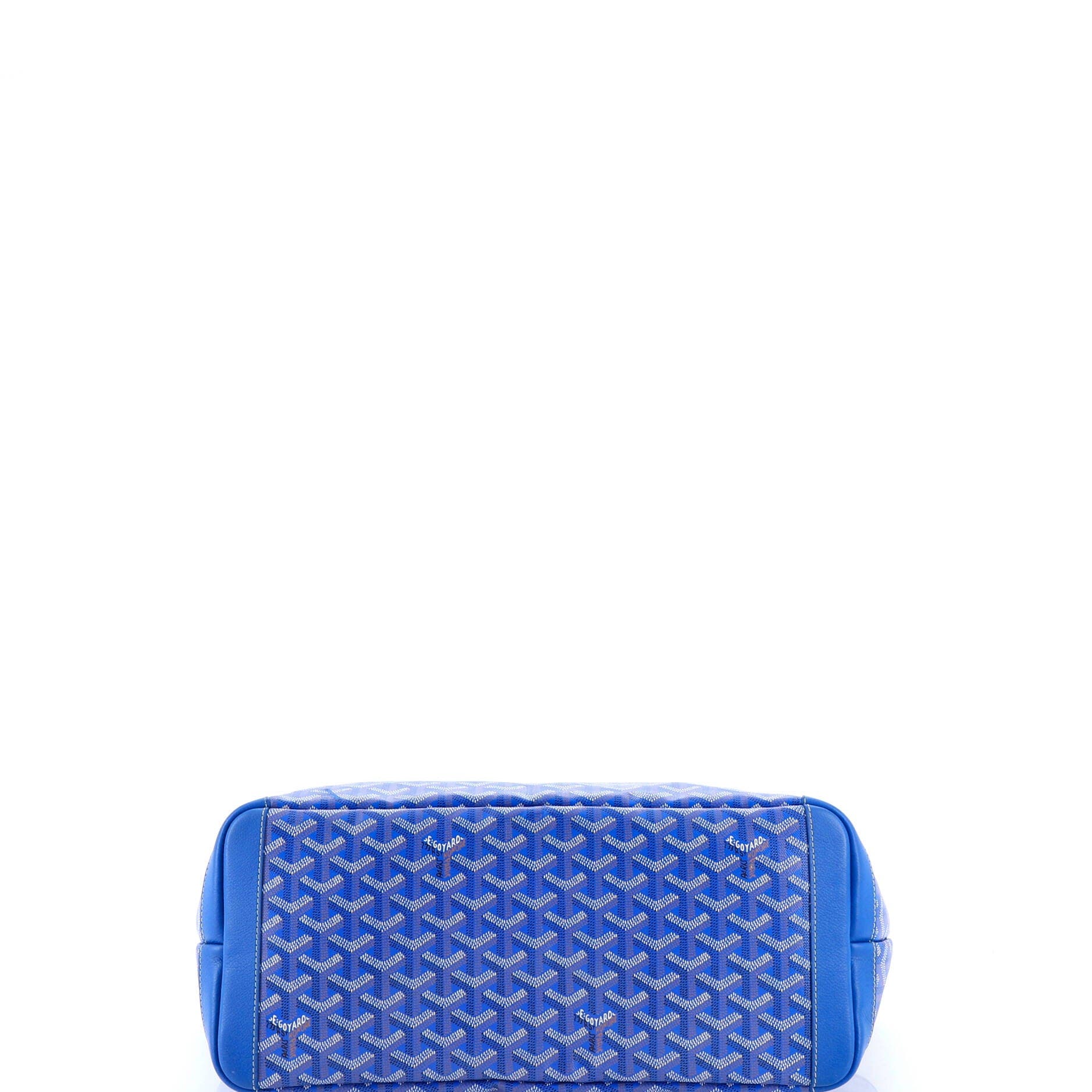 Pre-Owned Goyard Artois Tote Coated Canvas MM, Alternate, color, Blue