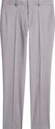 BOSS Genius Slim Fit Wool Blend Mélange Dress Pants