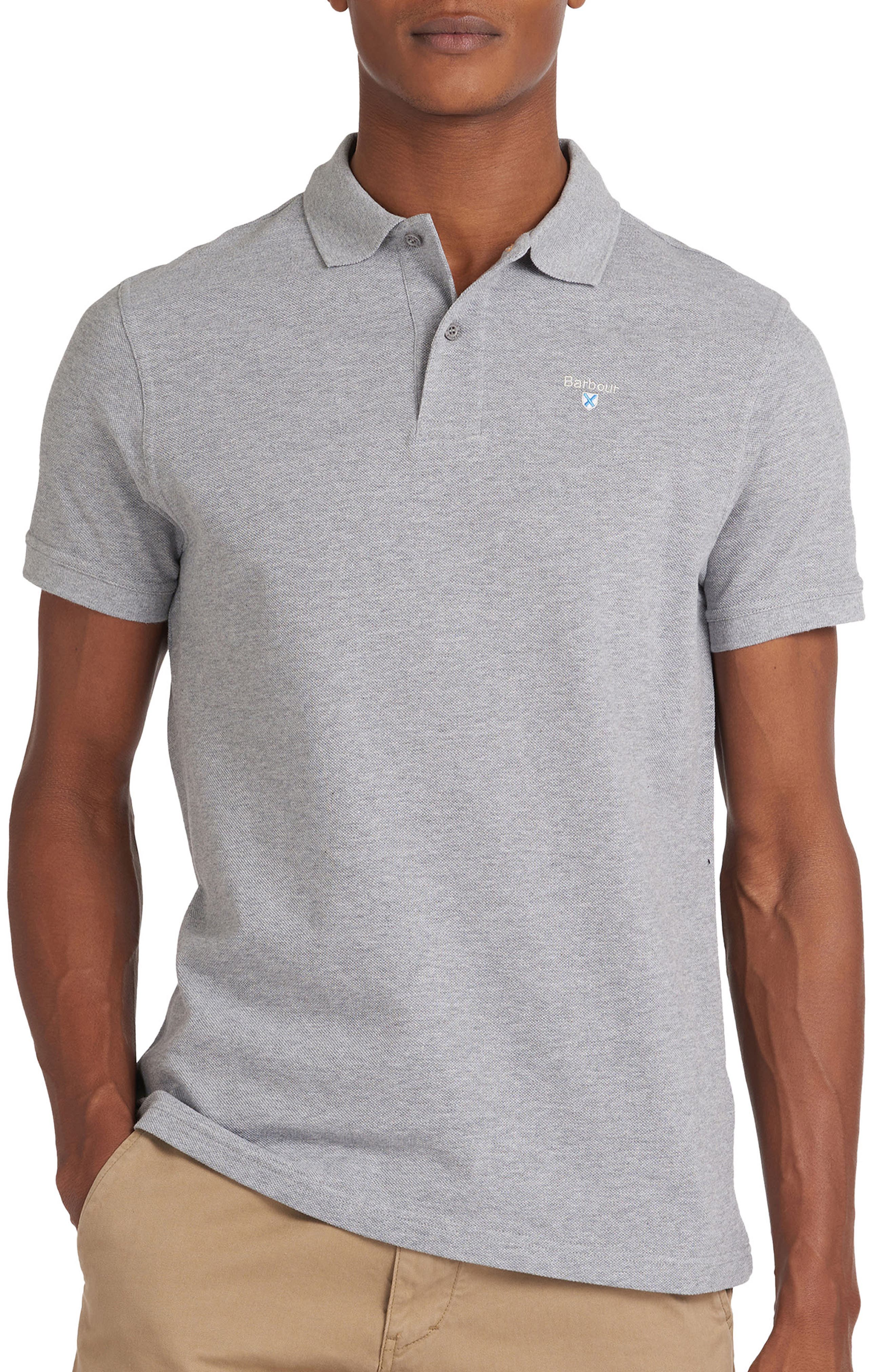 Barbour Solid Piqué Sports Polo