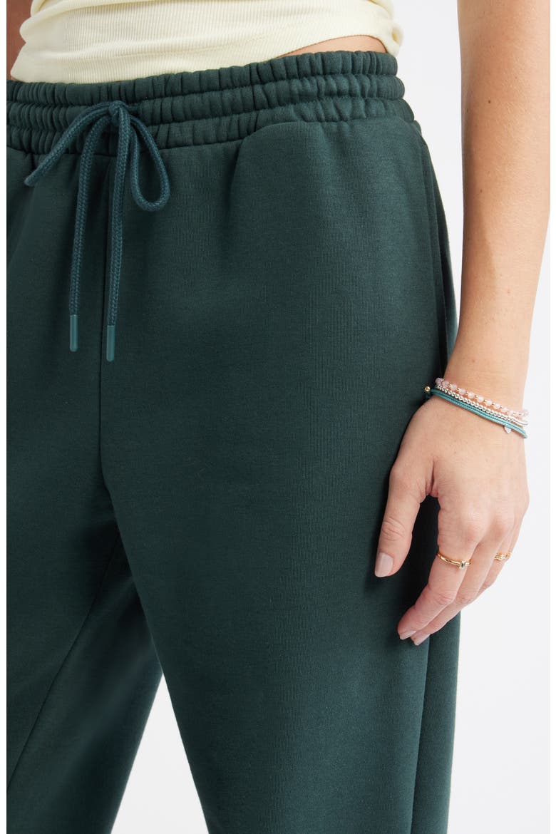 Baggy Fleece Joggers, Alternate, color, GREEN GABLES