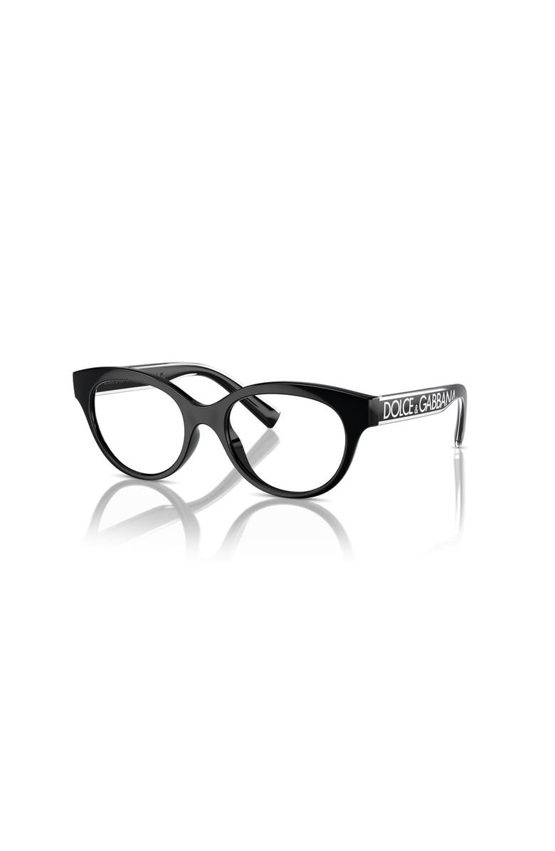 Dolce&Gabbana 48mm Phantos optical glasses, Main, color, Black