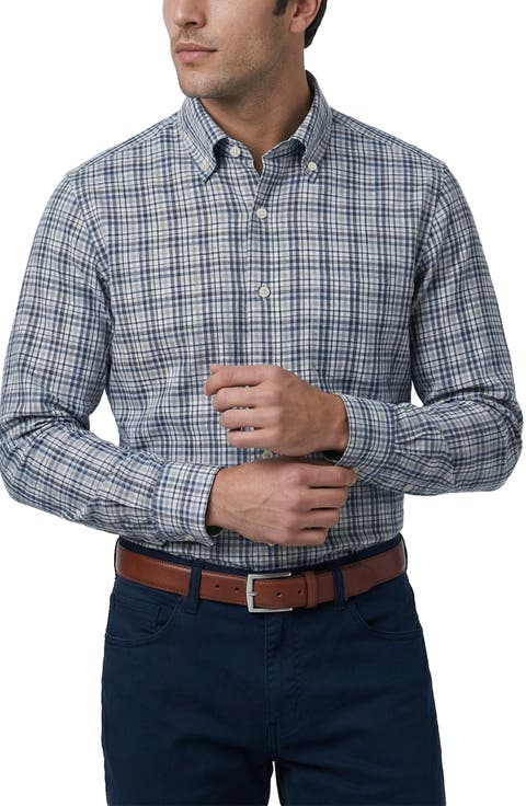 Newport Plaid Cotton Poplin Shirt