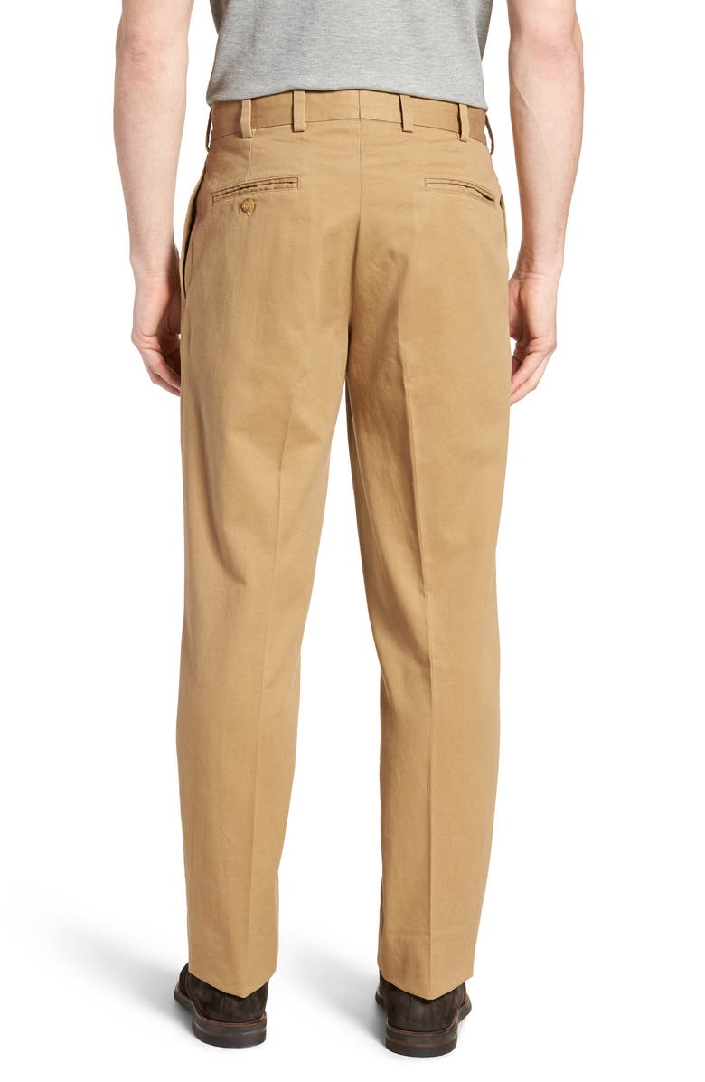 Bills Khakis M2 Classic Fit Pleated Vintage Twill Pants, Alternate, color, 