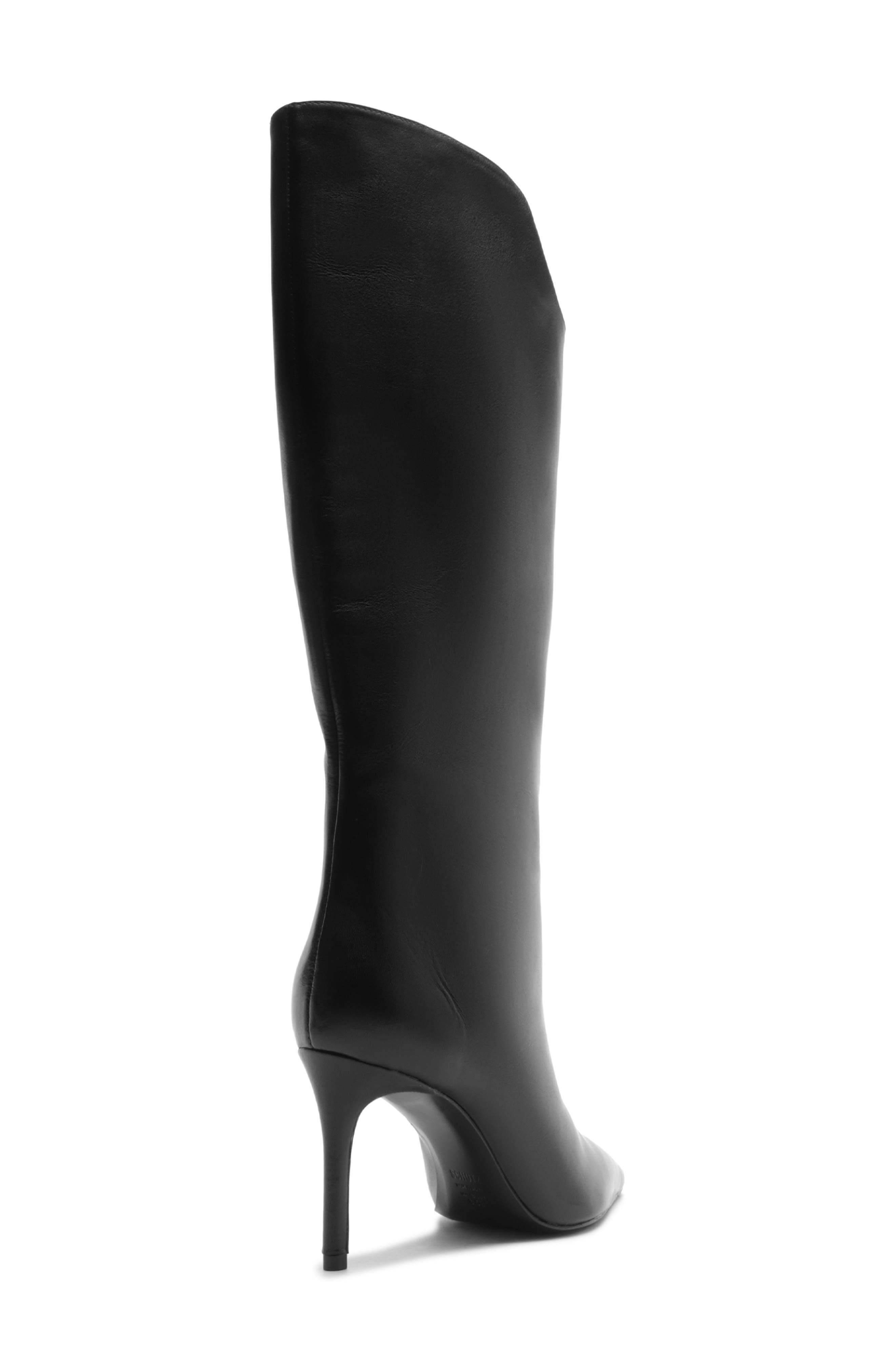 Ophelia Knee High Boot, Alternate, color, BLACK
