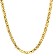 STEELTIME Men's 18K Gold Plate Chain Necklace