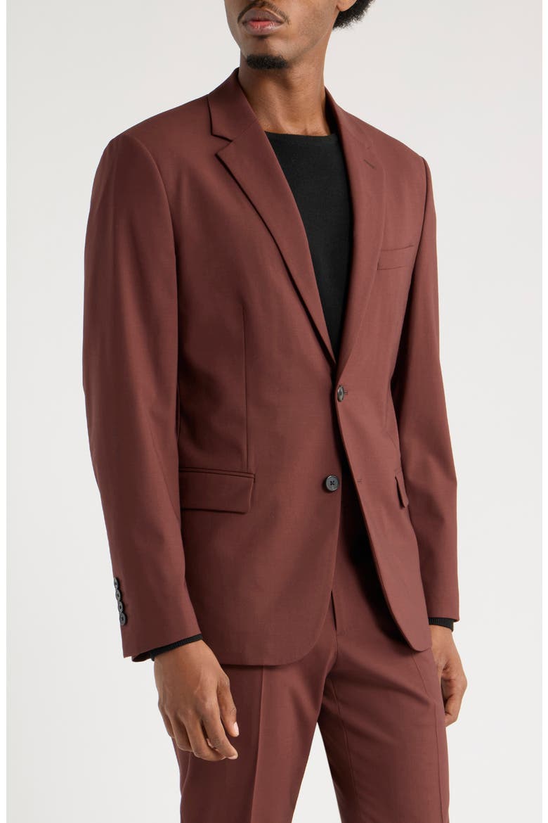 New Tailor Chambers Suit Jacket, Main, color, DEEP AUBURN - 2U6
