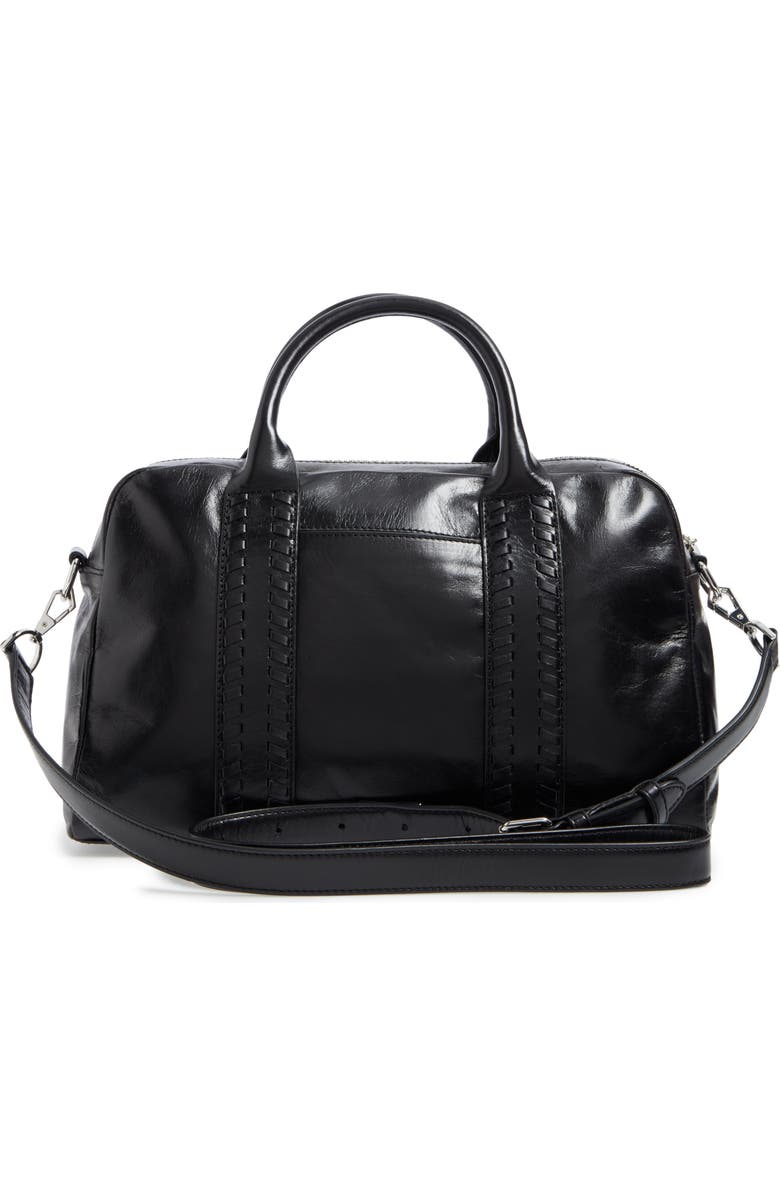 Rebecca Minkoff Vanity Leather Zip Satchel, Alternate, color,