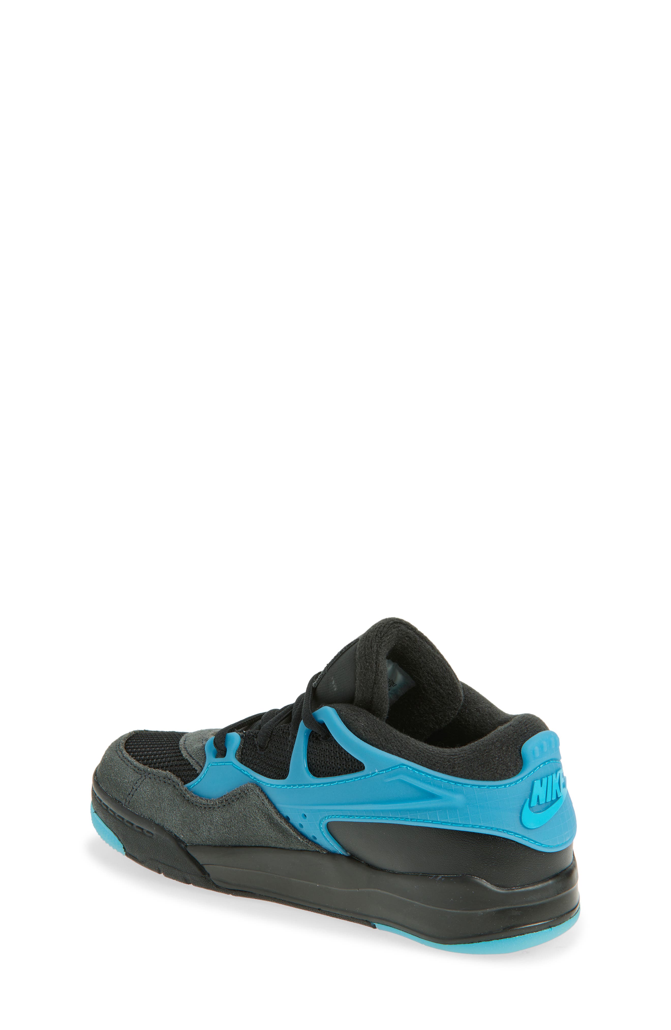 Nike Kids' Air Jordan 4 RM Sneaker, Alternate, color, Black/ Blue/ Anthracite