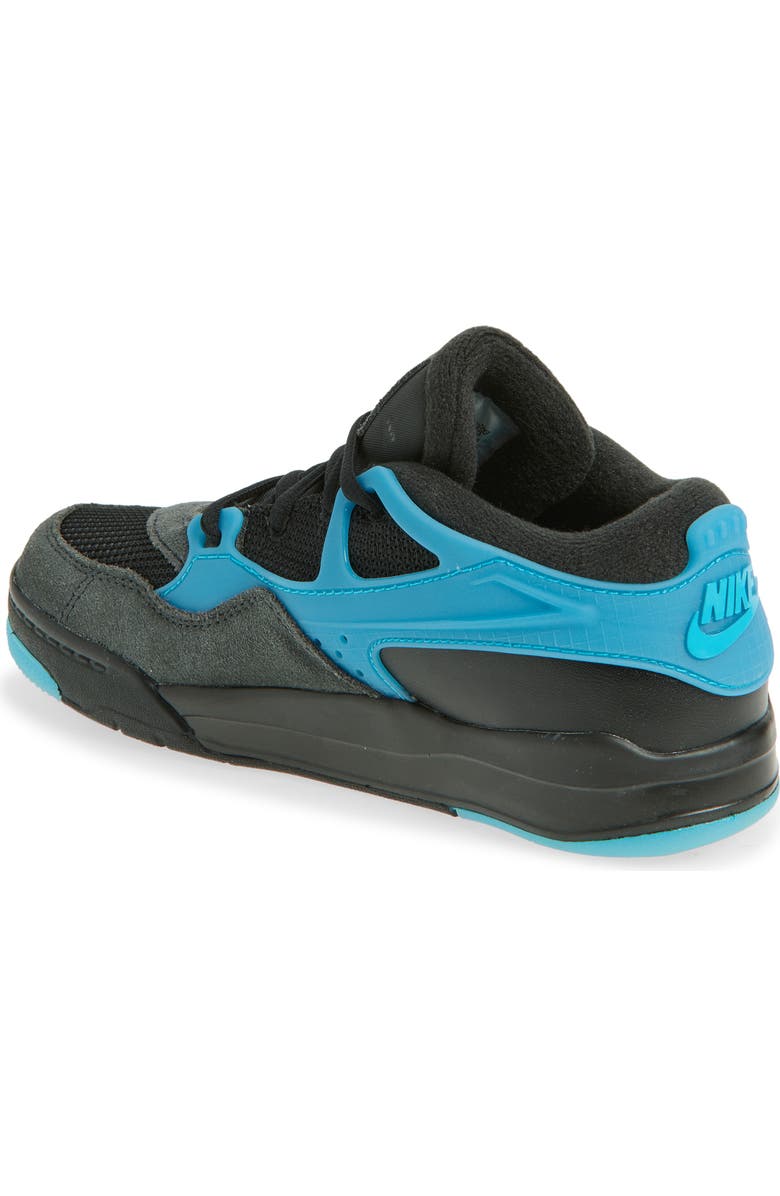 Nike Kids' Air Jordan 4 RM Sneaker, Alternate, color, Black/ Blue/ Anthracite