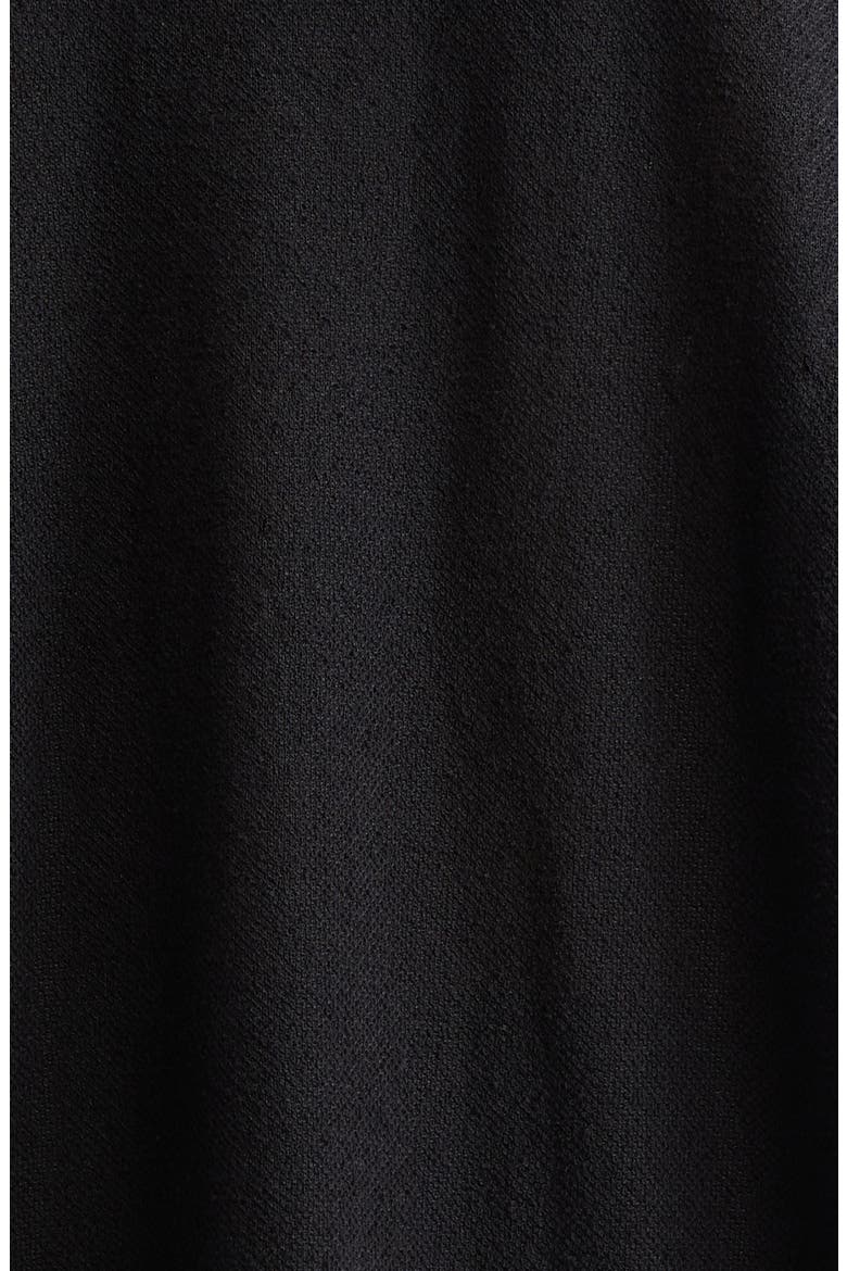 Boxy Bouclé Button-Up Shirt, Alternate, color, BLACK BOUCLE