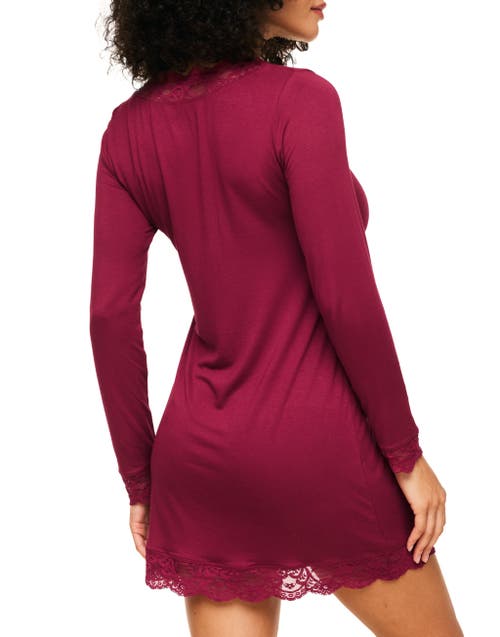 Adore Me Hasina Sleepshirt In Red