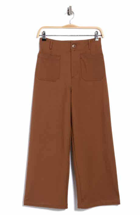 Crop Wide Leg Pants