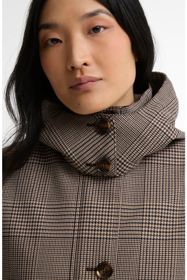 Connie Showerproof Jacket, Alternate, color, PRINCE OF WALES CHECK