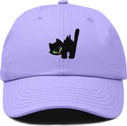 Dalix Blink Black Cat Dad Cap