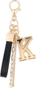 Leith Varsity Initial Bag Charm