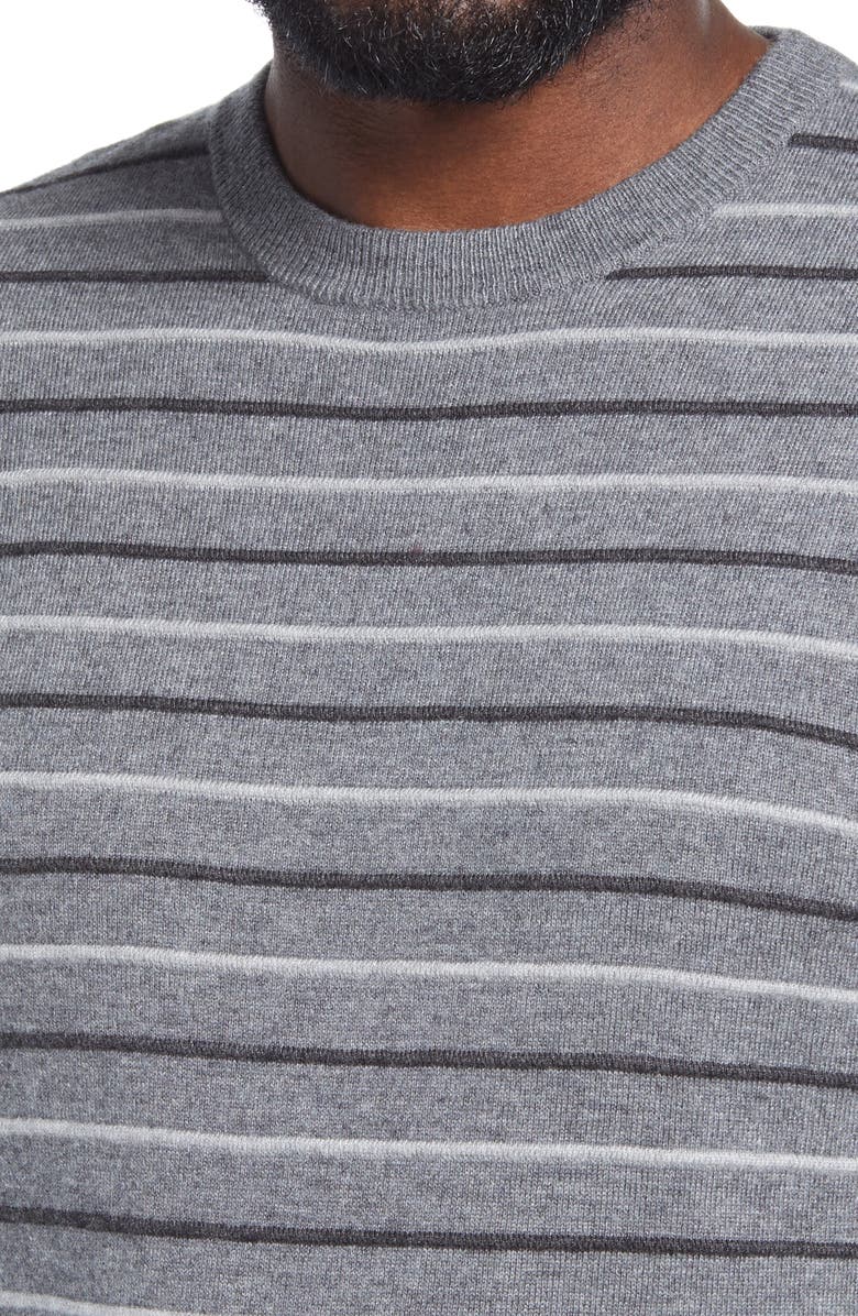 Nordstrom Stripe Crewneck Sweater, Alternate, color, 