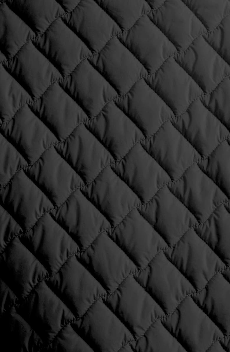 Herno Ecoage Quilted Shirt Jacket, Alternate, color, Black