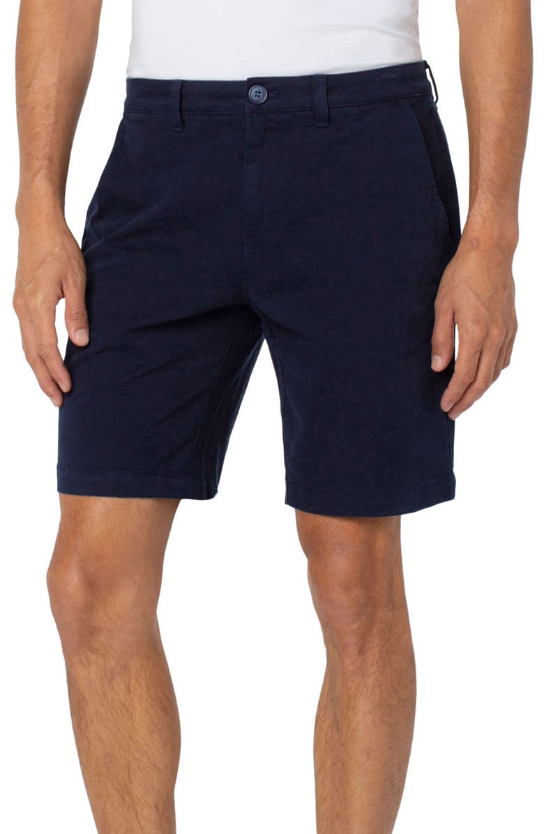 Liverpool Los Angeles Liverpool Stretch Cotton Shorts, Alternate, color, 