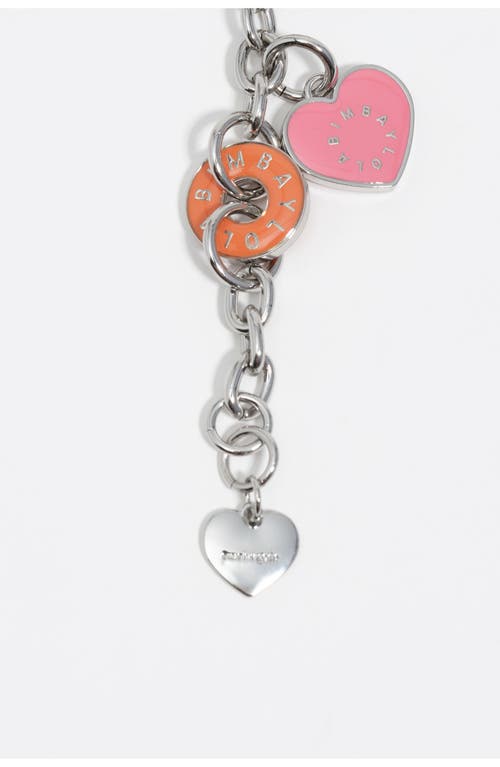 Bimba Y Lola Heart Logos Bracelet In Multi