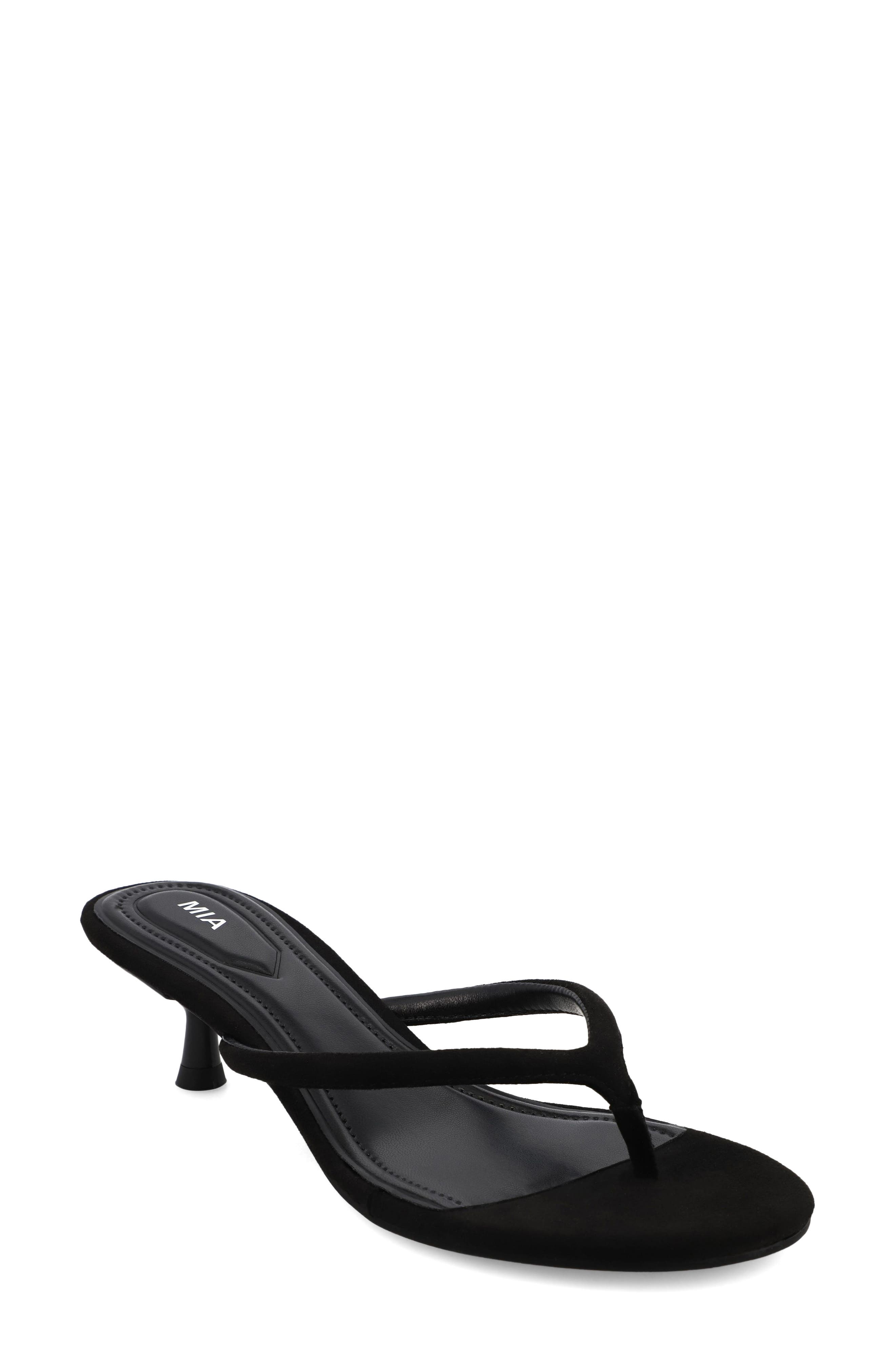 MIA Farren Kitten Heel Flip Flop, Main, color, 