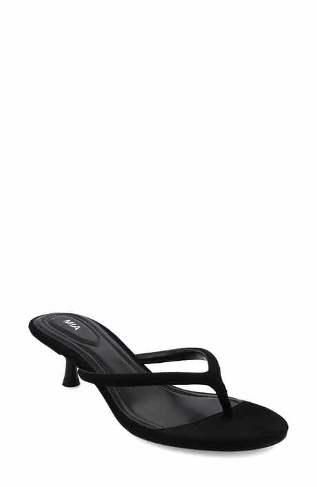 MIA Farren Kitten Heel Flip Flop