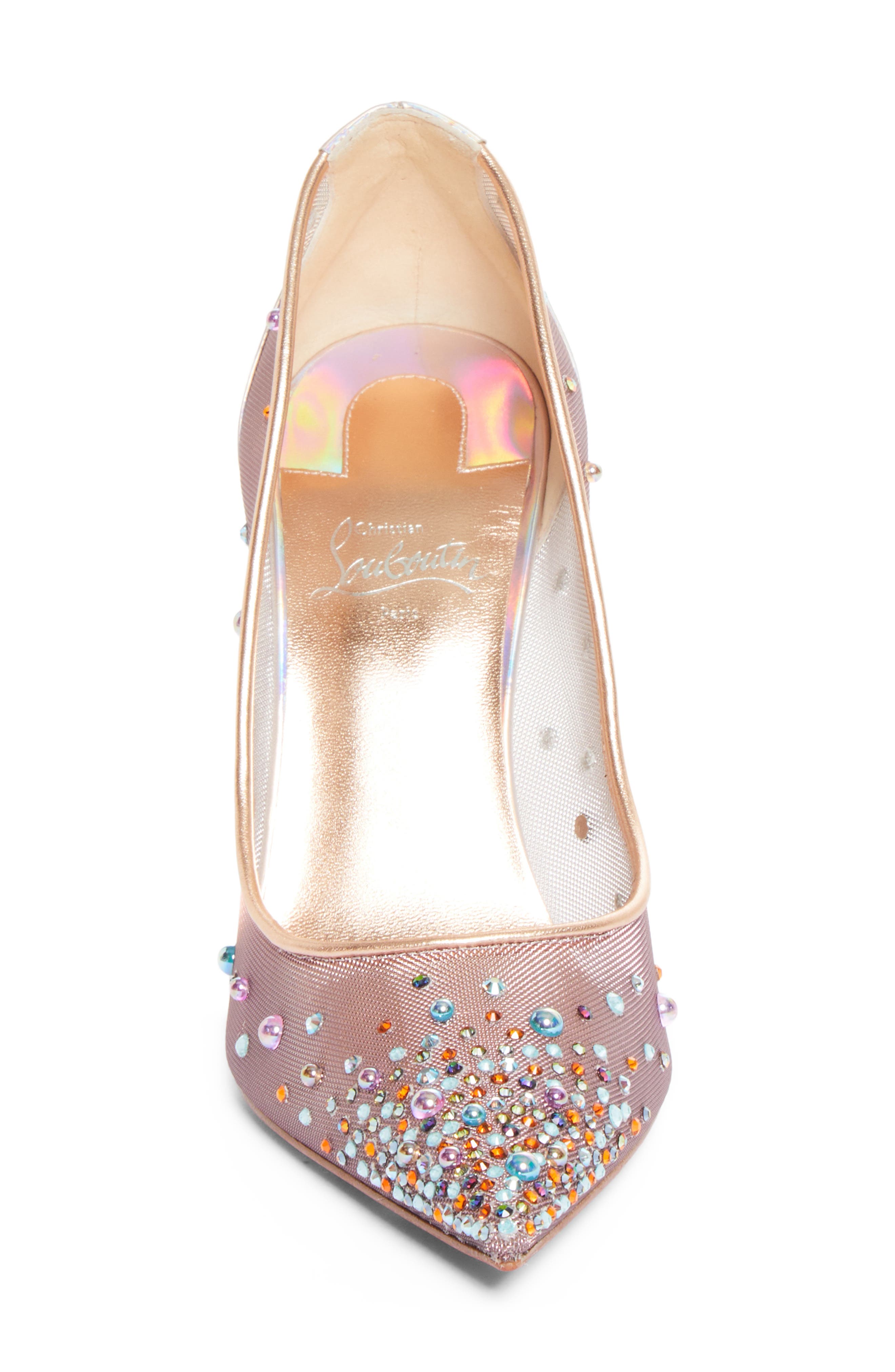 Miss Z Degrastrass Perla Pointed Toe Pump, Alternate, color, 367X VERSION MULTI/ LIN LECHE