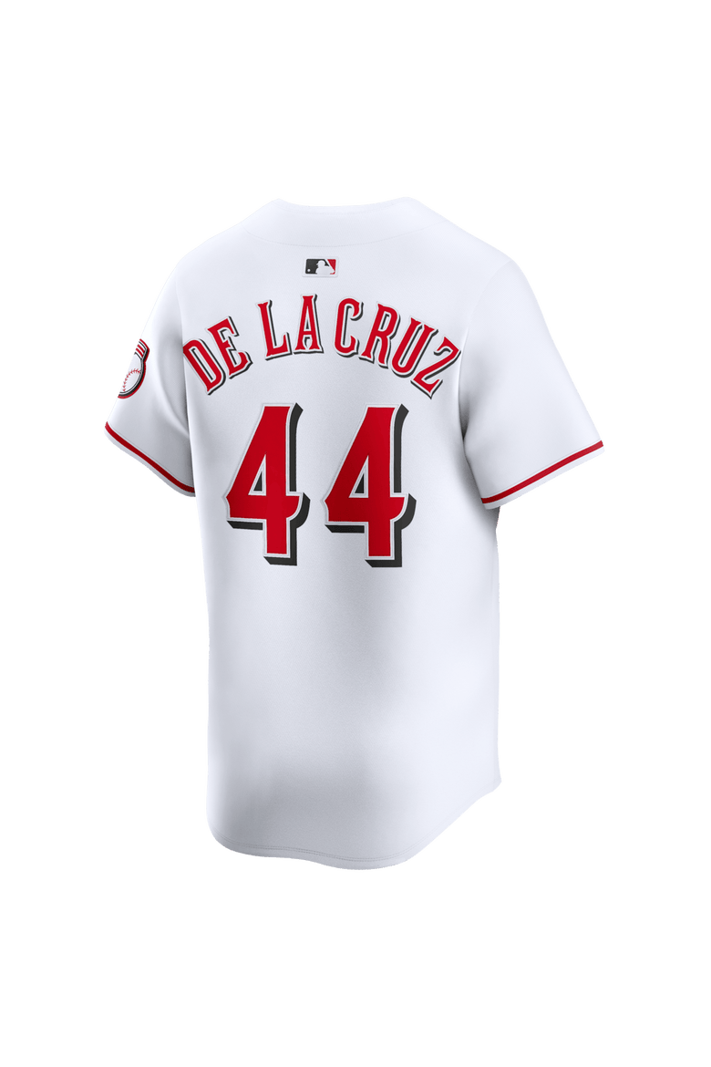 Men's Nike Elly De La Cruz White Cincinnati Reds Alternate 2 Limited Player Jersey, Alternate, color, White