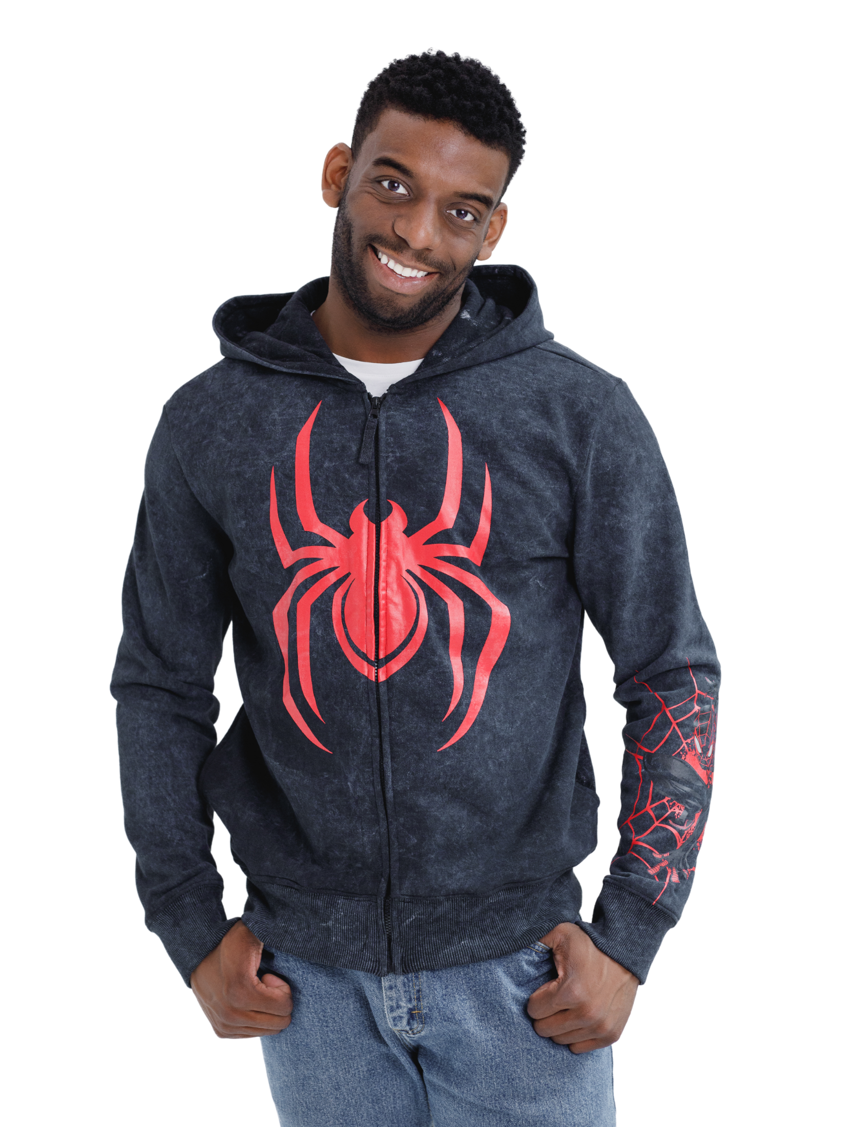 selected Miles Morales Charcoal