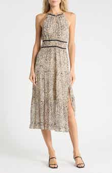 Esmerelda Tiered Silk Maxi Dress