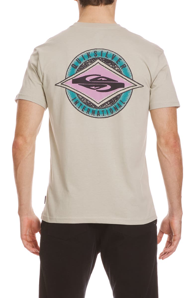 Quiksilver Reflect Graphic T-Shirt, Alternate, color, Pale Aloe