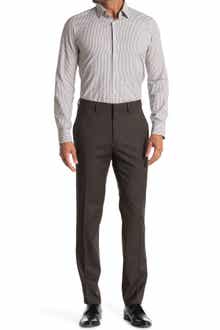 Kenneth Cole Reaction Texture Weave Slim Fit Dress Pant