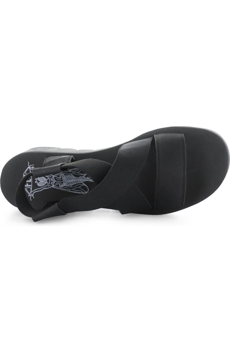 Fly London Yaby Platform Wedge Sandal, Alternate, color,